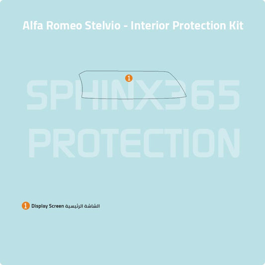 Alfa Romeo Stelvio Interior protection Kit 2018-2024