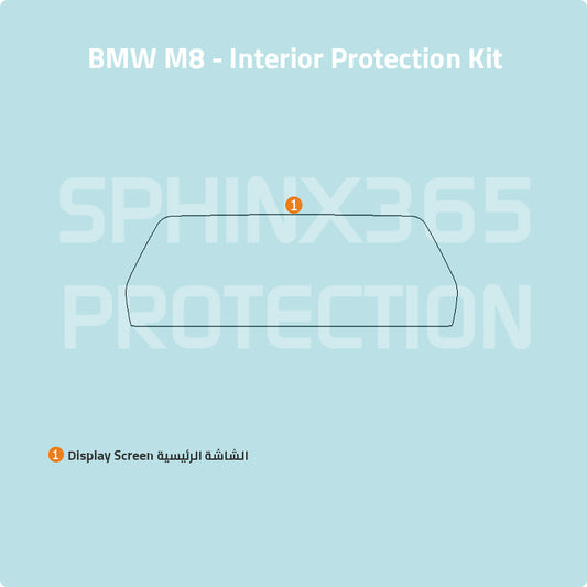 BMW M8 2020-2025 Interior Protection Kit