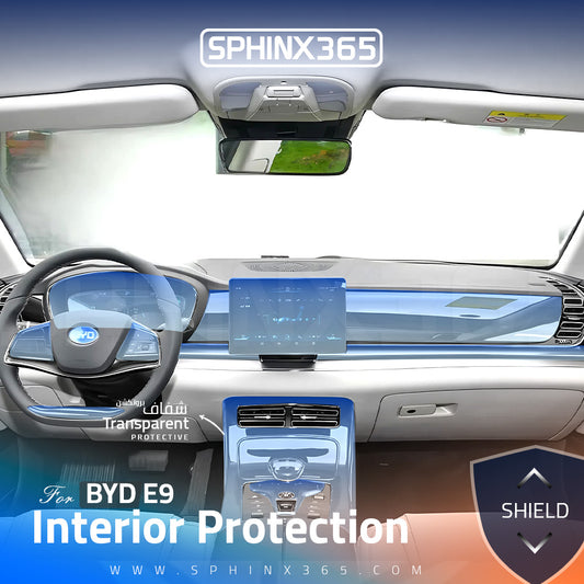 BYD E9 2023 Interior Protection Kit | Pre-cut Film