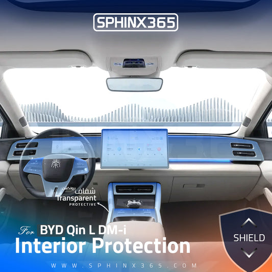 BYD QIN L DM-i 2024 Interior Protection Kit | Pre-cut Film
