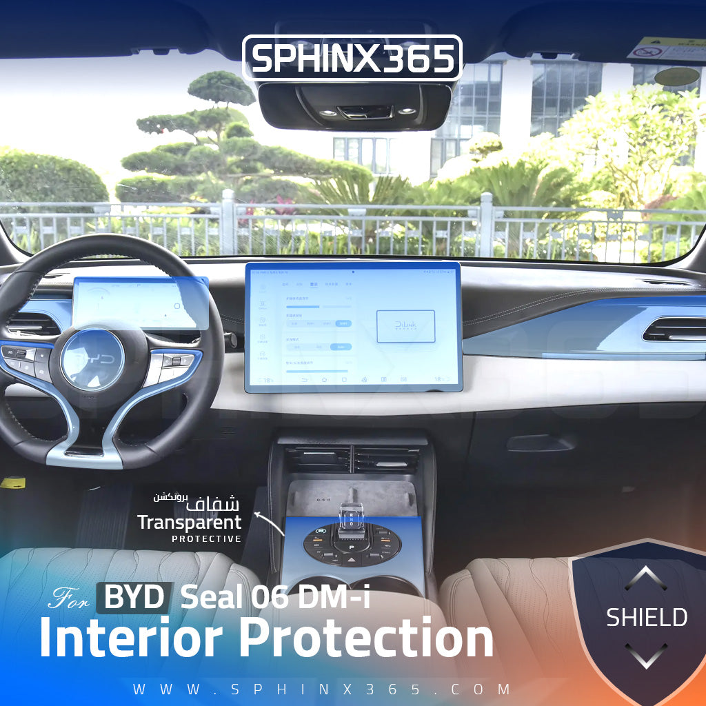 BYD Seal 06 DM-i 2024 Interior Protection Kit | Pre-cut Film