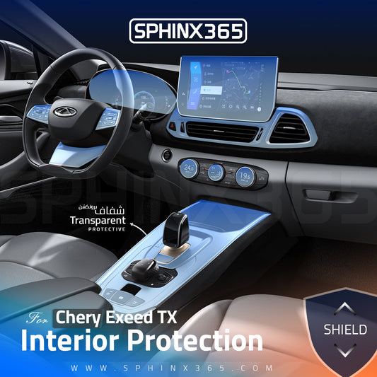 Chery Exeed TX 2020 Interior Protection Kit | Pre-cut Film
