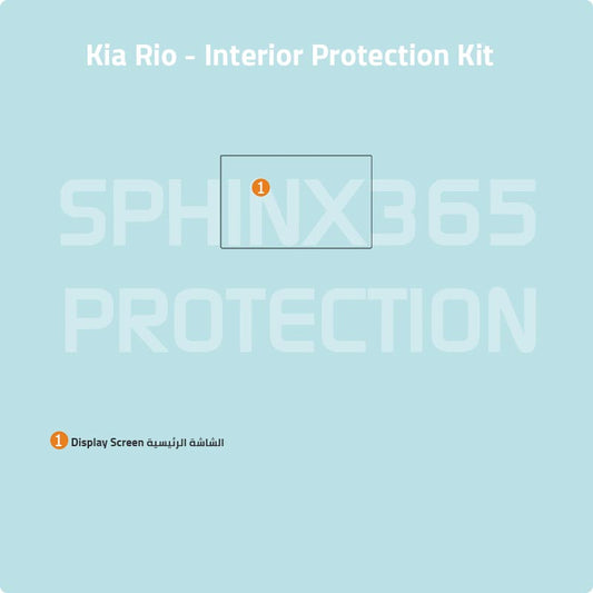Kia Rio Interior Protection Kit 2021-2023