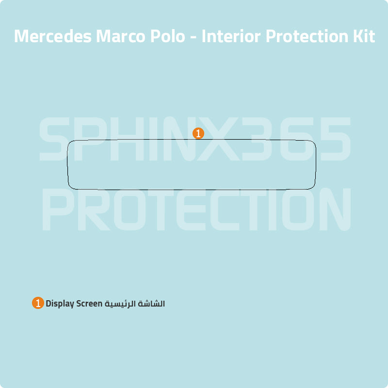 Mercedes-Benz Marco Polo 2025-2024 Interior Protection Kit