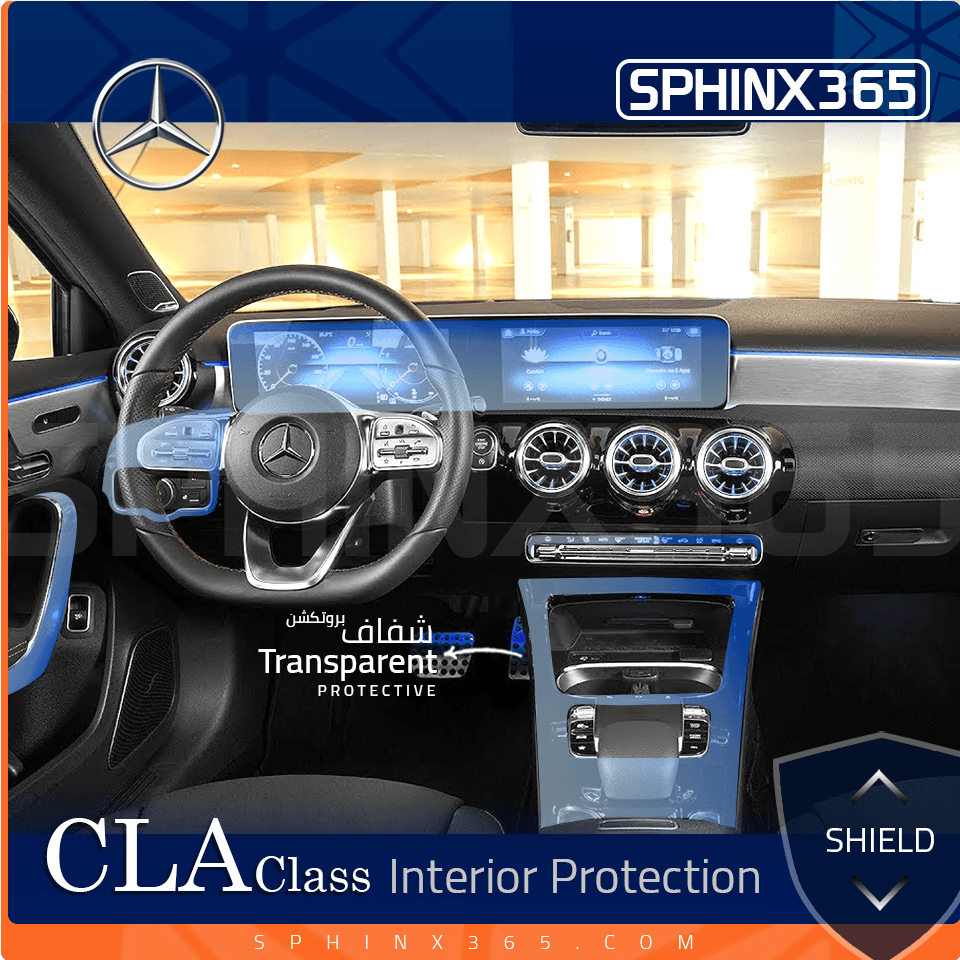 Mercedes-Benz CLA-Class 2023-2020 Interior Protection Kit