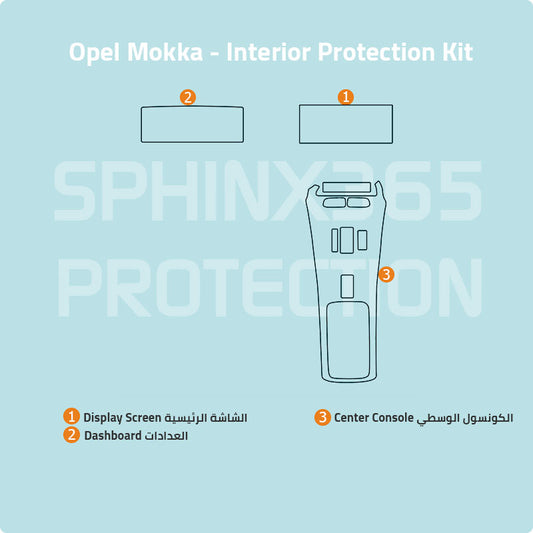 Opel Mokka Protection Kit 2022-2026