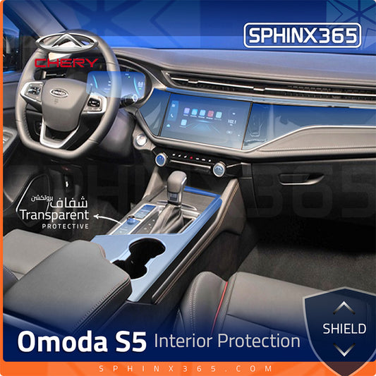 Chery Omoda S5 2023 Interior Protection Kit | Pre-cut Film