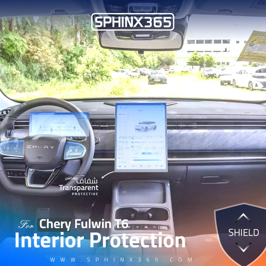 Chery Fulwin T6 2024 Interior Protection Kit | Pre-cut Film