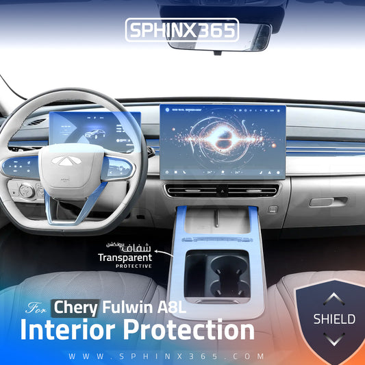 Chery Fulwin A8L 2025 Interior Protection Kit | Pre-cut Film