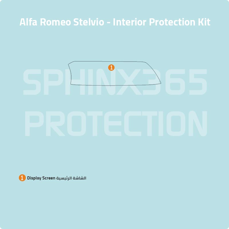 Alfa Romeo Stelvio Interior protection Kit 2018-2024