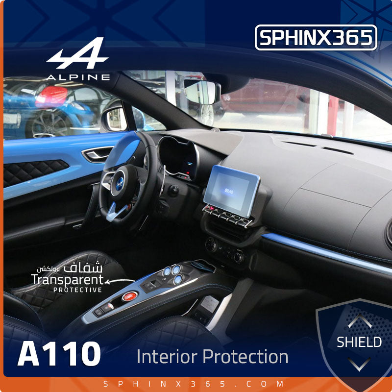 Alpine A110 2018-2024 Interior Protection Kit