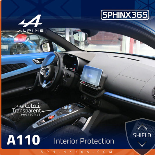 Alpine A110 2018-2024 Interior Protection Kit