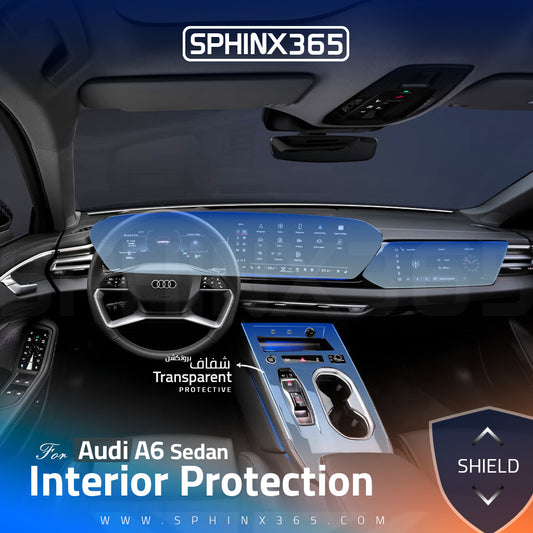 Audi A6 2025-2026  Interior Protection Kit | Pre-cut Film