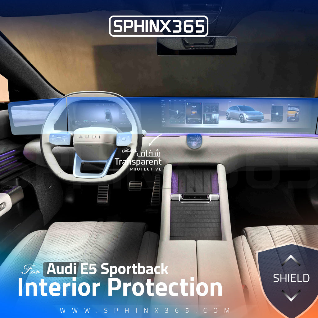 Audi E5 2026  Interior Protection Kit | Pre-cut Film