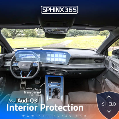 Audi Q3 2026  Interior Protection Kit | Pre-cut Film
