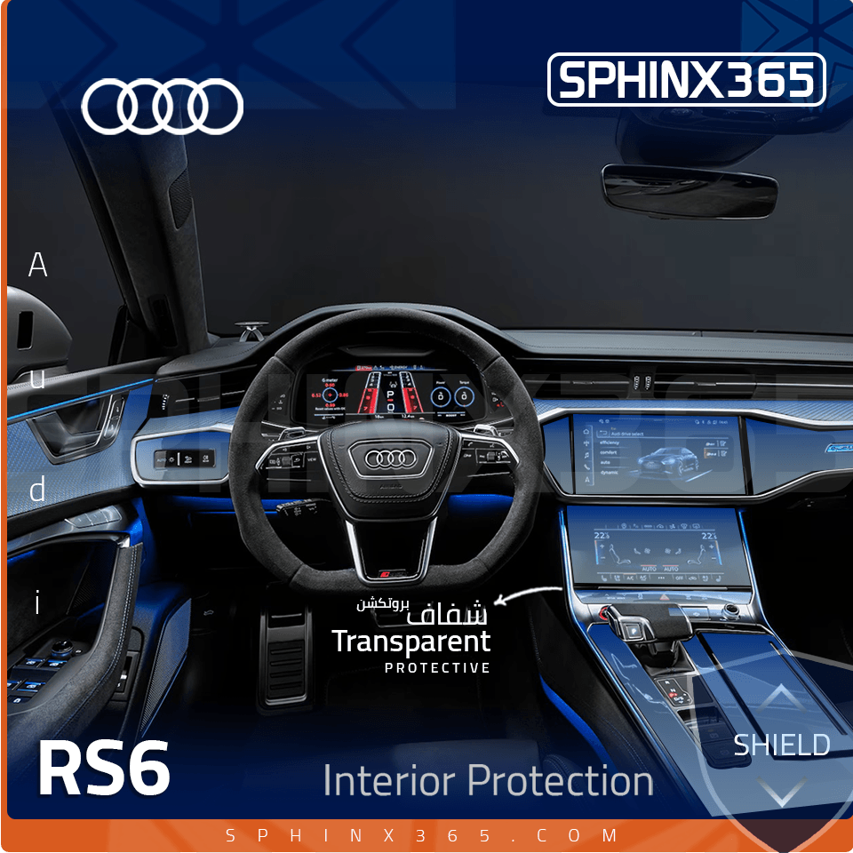 Audi RS5 Sportback 2025 Interior Protection Kit | Pre-cut Film