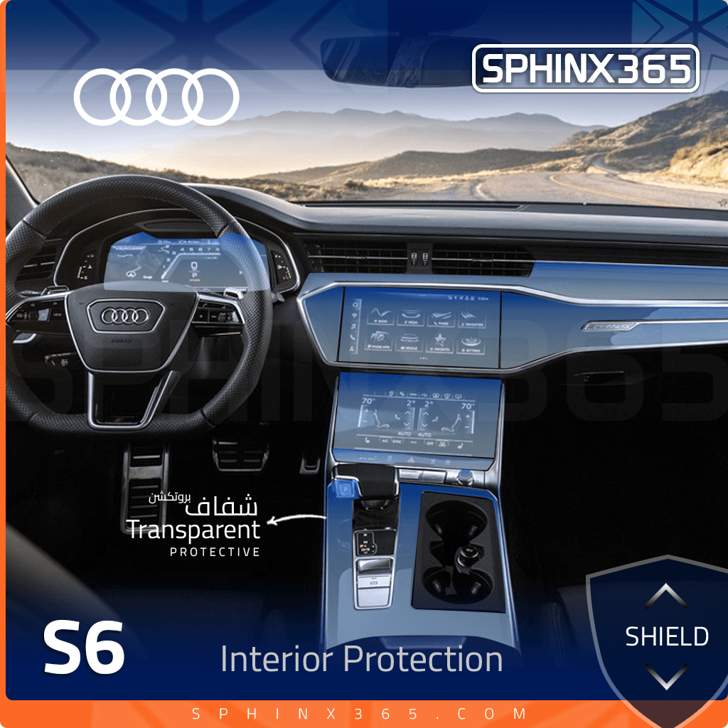 Audi S6 2025 Interior Protection Kit | Pre-cut Film