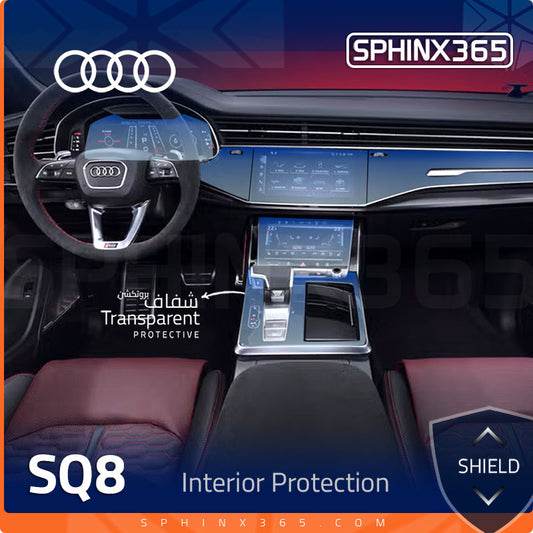 Audi SQ8 2026-2020 Interior Protection Kit | Pre-cut Film