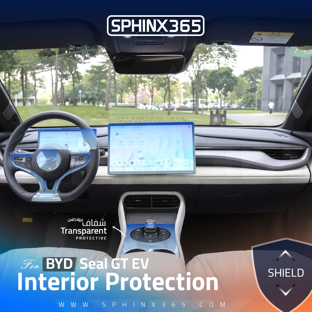 BYD SeaL 06 GT EV 2024 Interior Protection Kit | Pre-cut Film