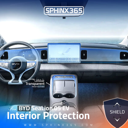BYD SeaLion 05 EV 2025 Interior Protection Kit | Pre-cut Film