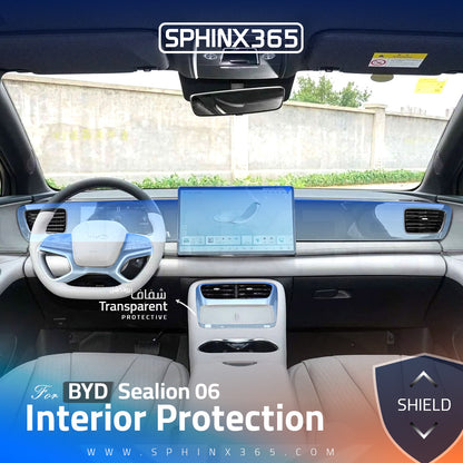 BYD SeaLion 06 EV 2025 Interior Protection Kit | Pre-cut Film