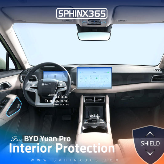 BYD Yuan Pro 2026 Interior Protection Kit | Pre-cut Film