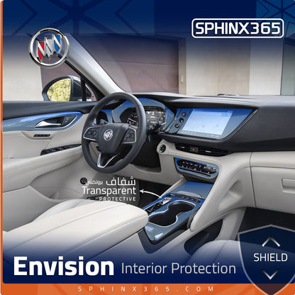 Buick Envision 2021-2023 Interior Protection Kit | Pre-cut Film