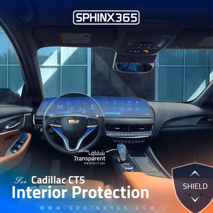 Cadillac CT5 2026-2025 Interior Protection Kit | Pre-cut Film