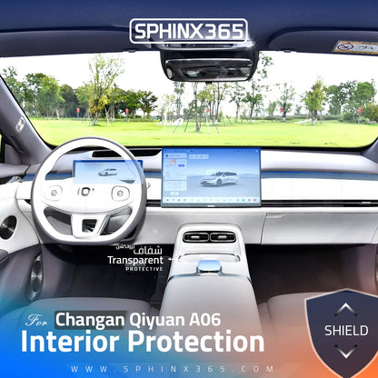 Changan Qiyuan A06 2026 Interior Protection Kit |  Pre-cut Film