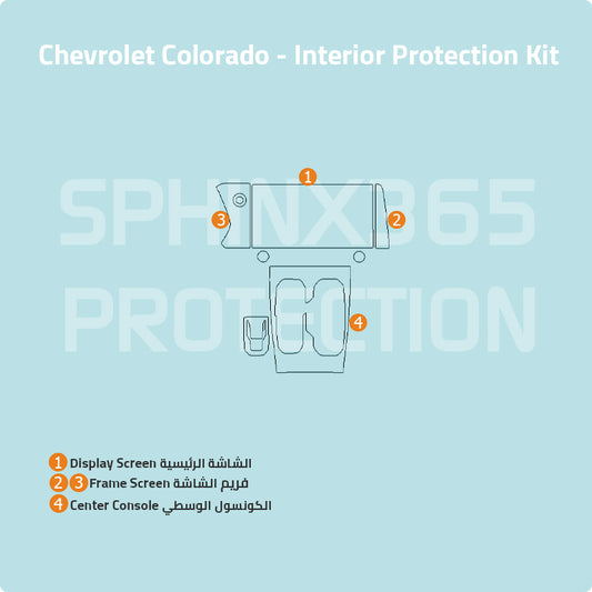 Chevrolet Colorado Interior Protection Kit 2023-2024
