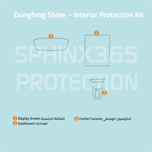 Dongfeng Shine 2025-2027 Interior Protection Kit
