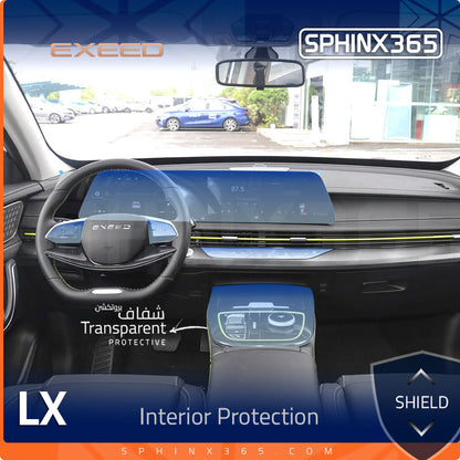 Exeed LX 2024-2026 Interior Protection Kit | Pre-cut Film