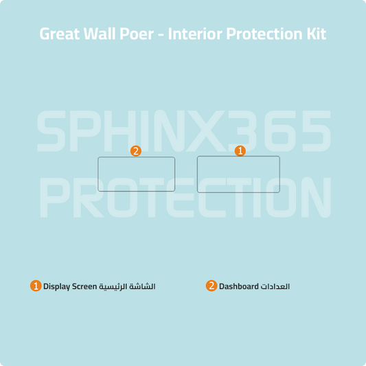 Great Wall Poer 2025-2027 Interior Protection Kit