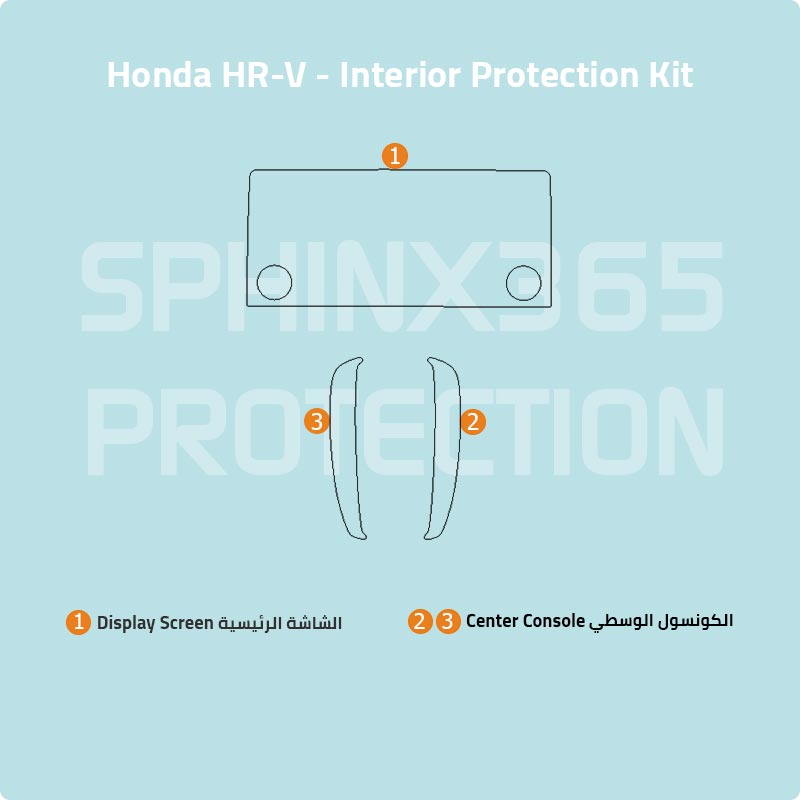 Honda HR-V Interior Protection Kit 2023-2024