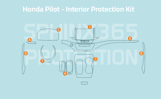 Honda Pilot Interior Protection Kit 2018-2022