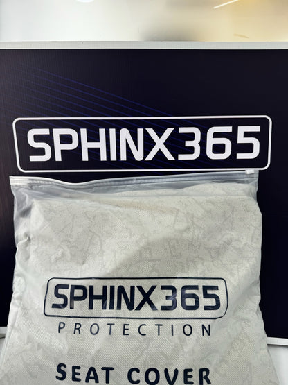 Sphinx365 Waterproof Car Seat Cover – Universal Fit - Beige | Durable