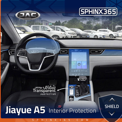 Jac JAC Jiayue A5 Interior Protection Kit 2019-2022