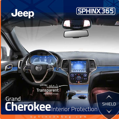 Jeep Grand Cherokee 2020-2024 Interior Protection Kit | Pre-cut Film