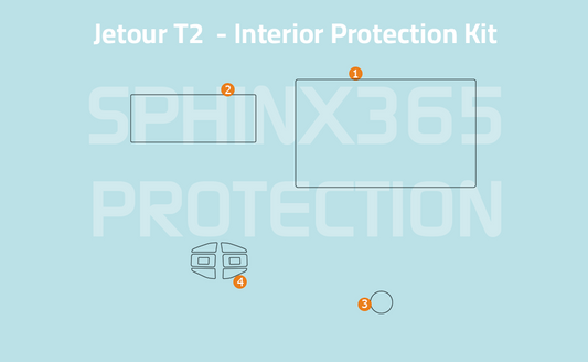 Jetour T2 Interior Protection Kit 2023