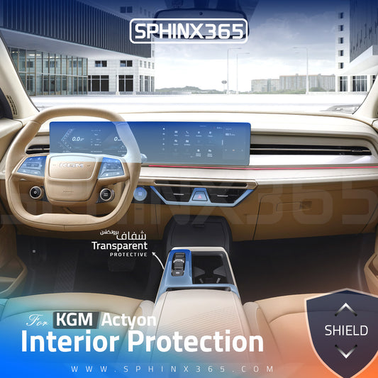 KGM Actyon 2024-2027 Interior Protection Kit | Pre-cut Film