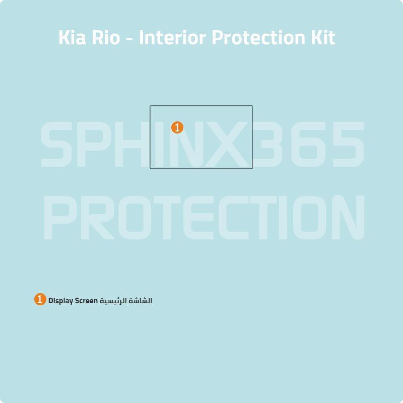 Kia Rio Interior Protection Kit 2021-2023