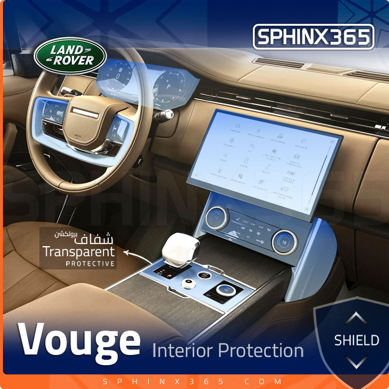 Land Rover Range Rover Vogue 2023-2024 Interior Protection Kit |  Pre-cut Film