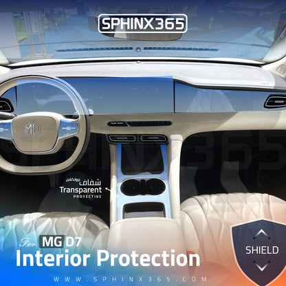 MG D7 2023 Interior Protection Kit | Pre-cut Film