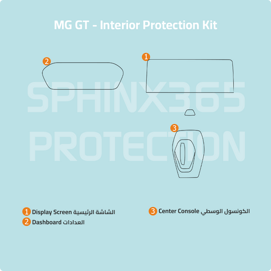 MG GT 2025-2027 Interior Protection Kit