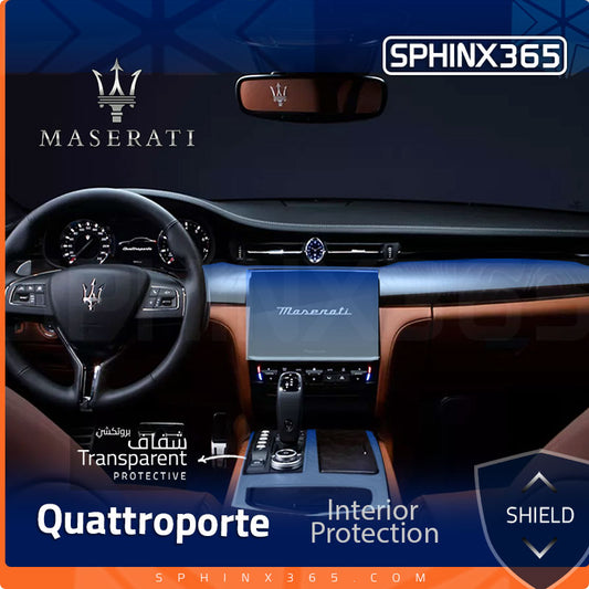 Maserati Quattroporte 2022-2023 Interior Protection Kit | Pre-cut Film