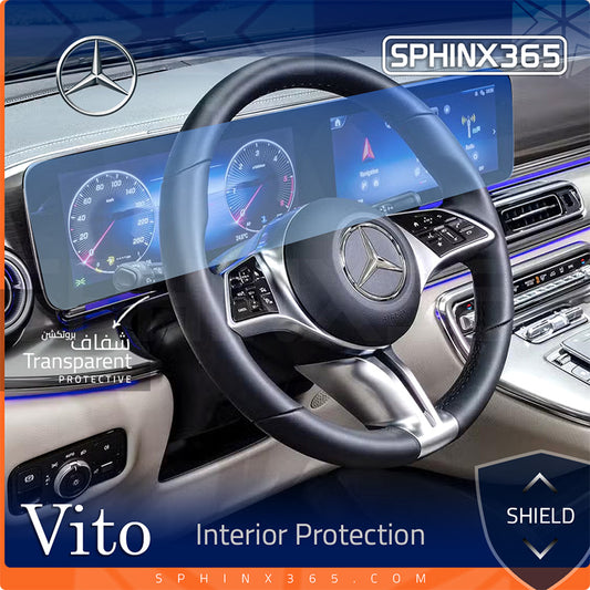 Mercedes-Benz Vito 2024-2025 Interior Protection Kit | Pre-cut Film