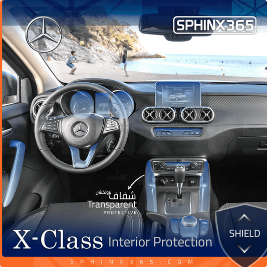 Mercedes-Benz X 2018 Interior Protection Kit | Pre-cut Film