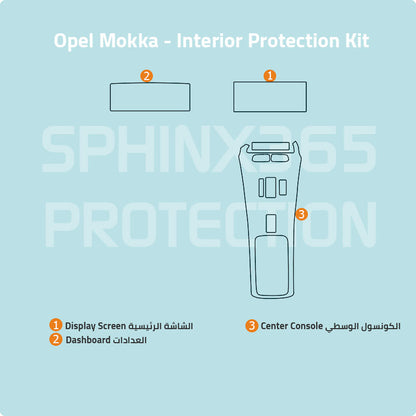 Opel Mokka Protection Kit 2022-2024