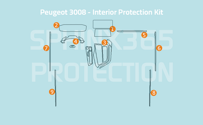 Peugeot 3008 Interior Protection Kit 2024