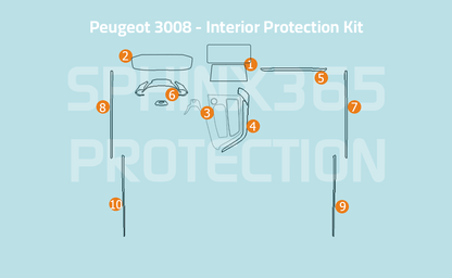 Peugeot 3008 Interior Protection Kit 2020-2023